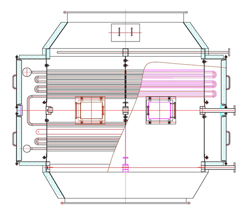 LFK0.5-5.0t/h型針形管/鰭片管廢氣經濟器