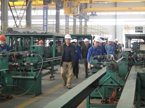 青島凱能鍋爐生產現場