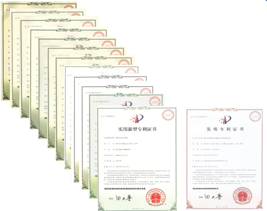 凱能鍋爐公司各項(xiàng)專利