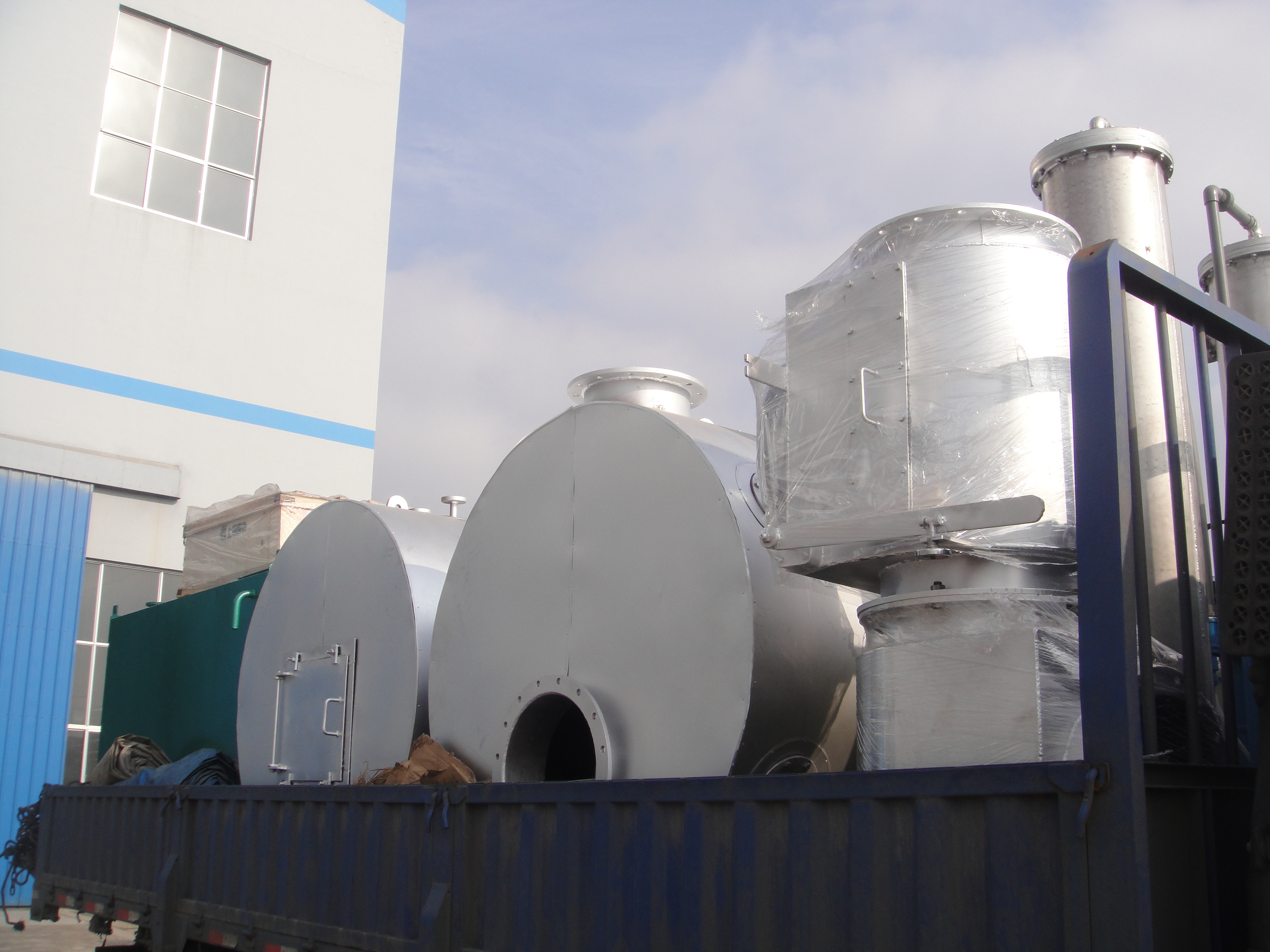 發電機組余熱鍋爐發貨