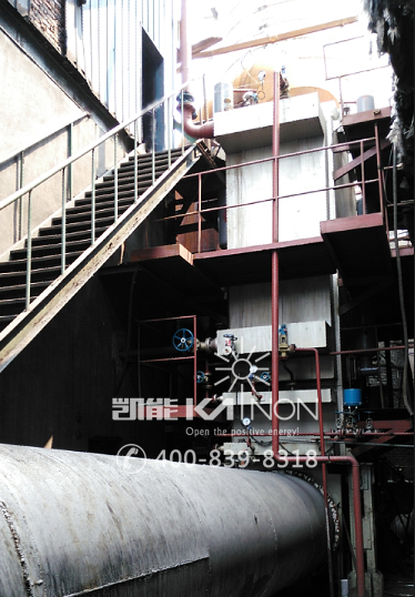 玻璃窯余熱鍋爐現場