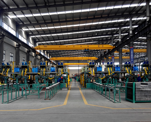 H型翅片管焊接生產線