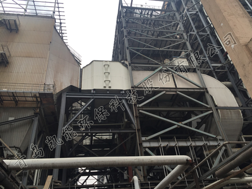 馬鞍山低溫省煤器現場