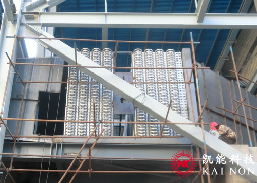 低溫省煤器安裝現場