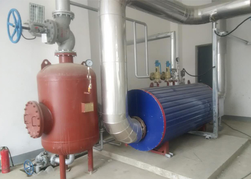 余熱鍋爐設備項目現場