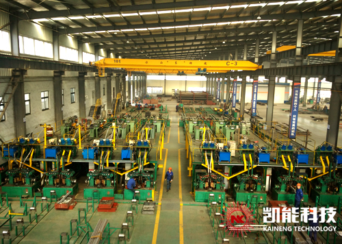 凱能科技鍋爐管組生產線