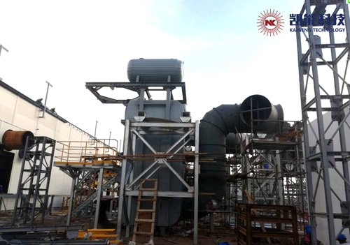 凱能科技柬埔寨余熱利用項目現場