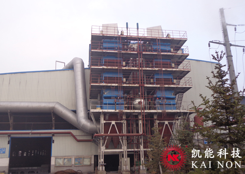 礦熱爐余熱鍋爐項目現場