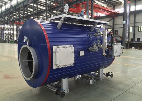 發(fā)電機(jī)組余熱鍋爐車(chē)間制作