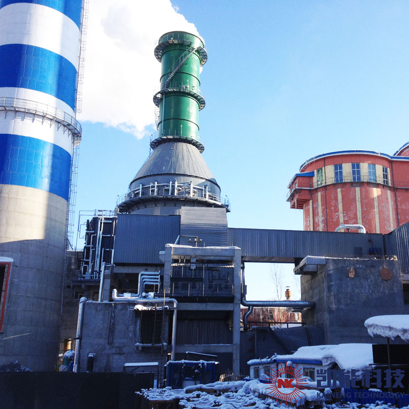 電站低溫省煤器項目現場