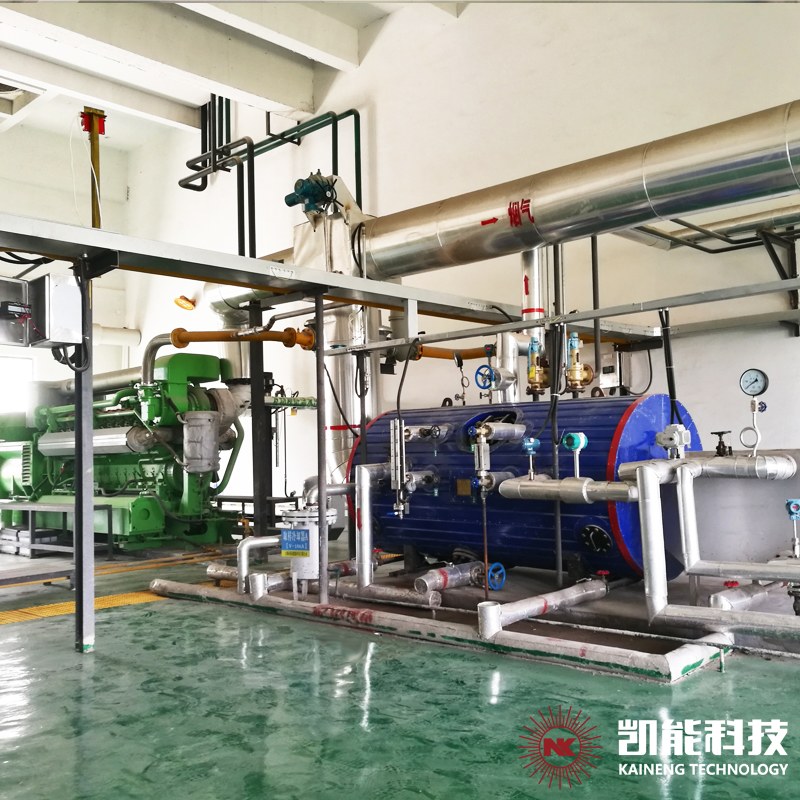 發電機組余熱鍋爐項目現場