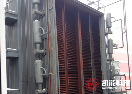 余熱鍋爐采用激波吹灰器項目現場