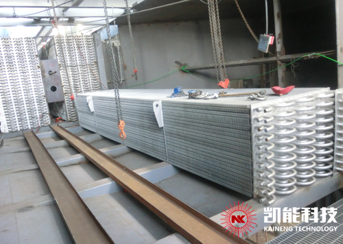 電廠低溫省煤器項目現場