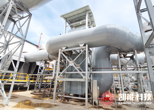 柬埔寨重油發(fā)電機(jī)組余熱鍋爐項(xiàng)目現(xiàn)場(chǎng)