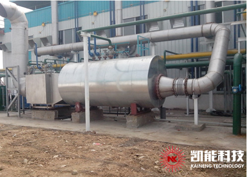 發(fā)電機(jī)組煙氣余熱利用項目現(xiàn)場