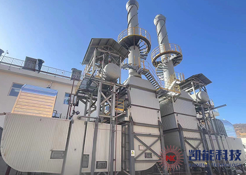 內燃機余熱脫硝一體化項目現場