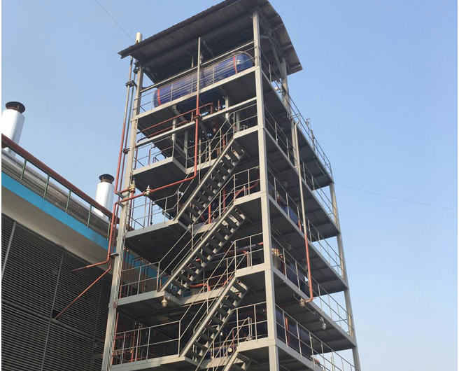 山西凱嘉煤層氣發電二期工程余熱蒸汽鍋爐項目