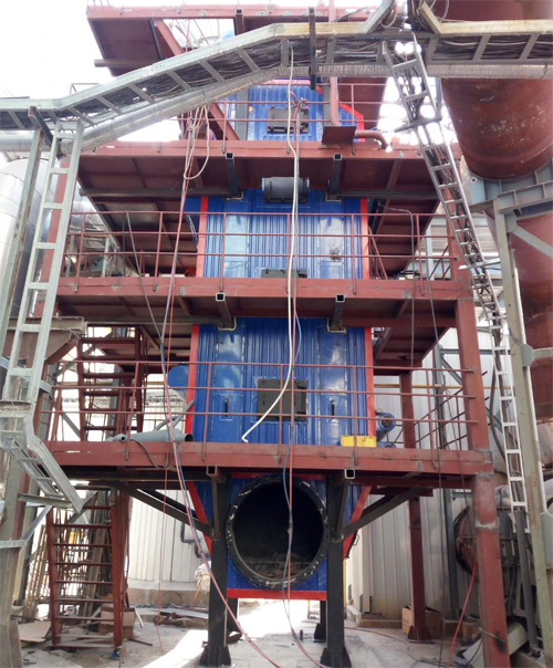 煙臺長裕玻璃窯爐余熱鍋爐煙氣余熱利用項目